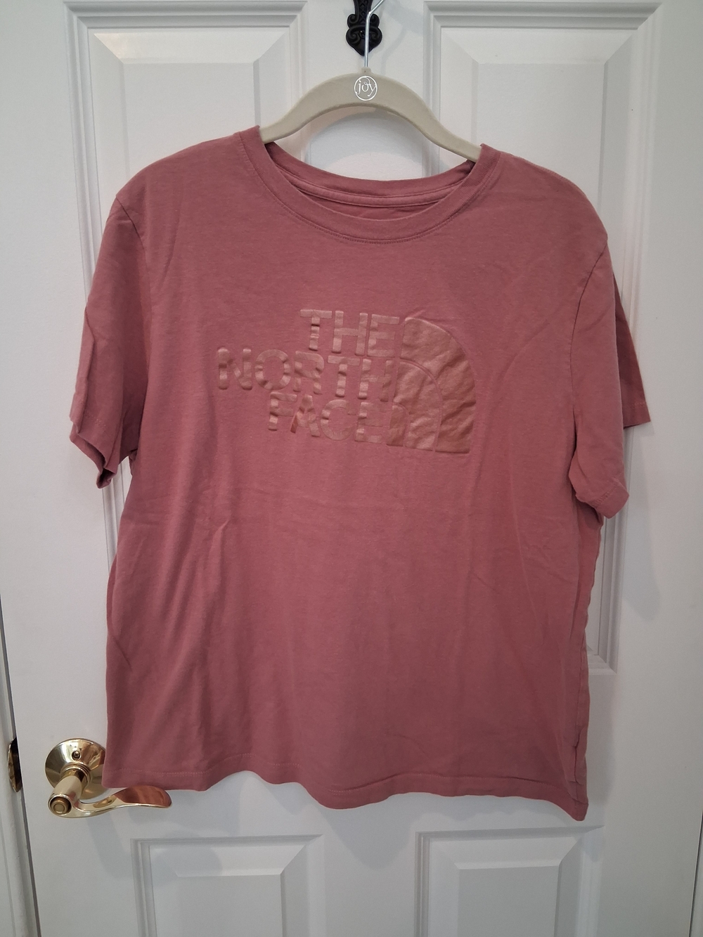 The North Face Dusty Rose Short Sleeve Logo Tee